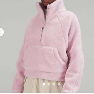 Lululemon Light Pink Teddy Jacket